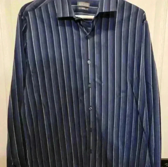 Kenneth Cole button down shirt..Men's size 16 ( 34-35 ) - Picture 1 of 4